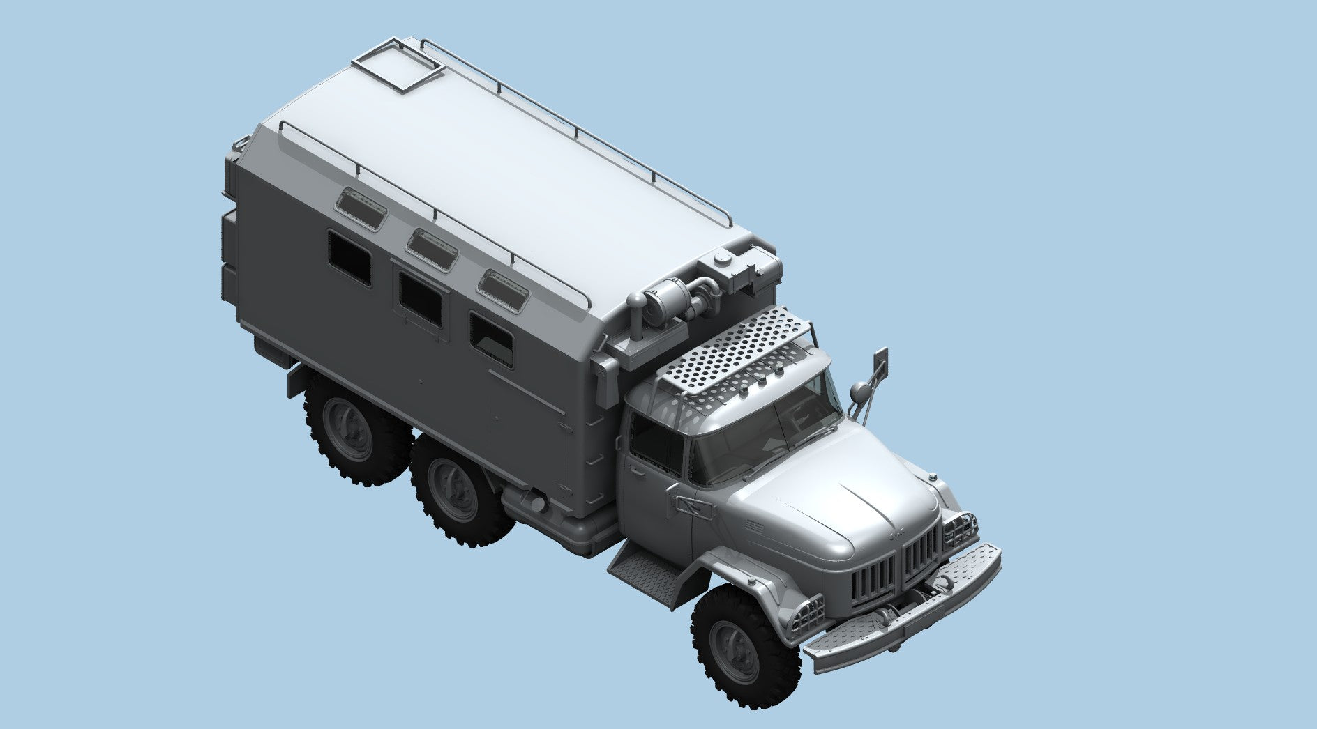 1/35 ZiL-131 KShM with Soviet Drivers - Hobby Sense