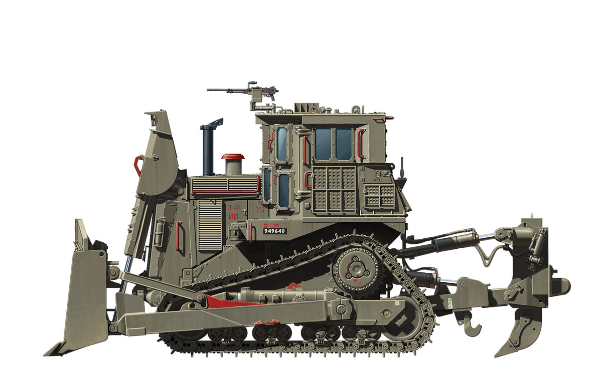 Meng SS 002 1/35 scale D9R Armored Bulldozer - Hobby Sense