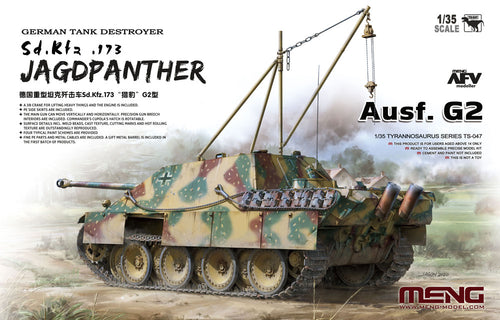 1/35 German Tank Destroyer Sd.Kfz.173 Jagdpanther Ausf. G2 - Hobby Sense