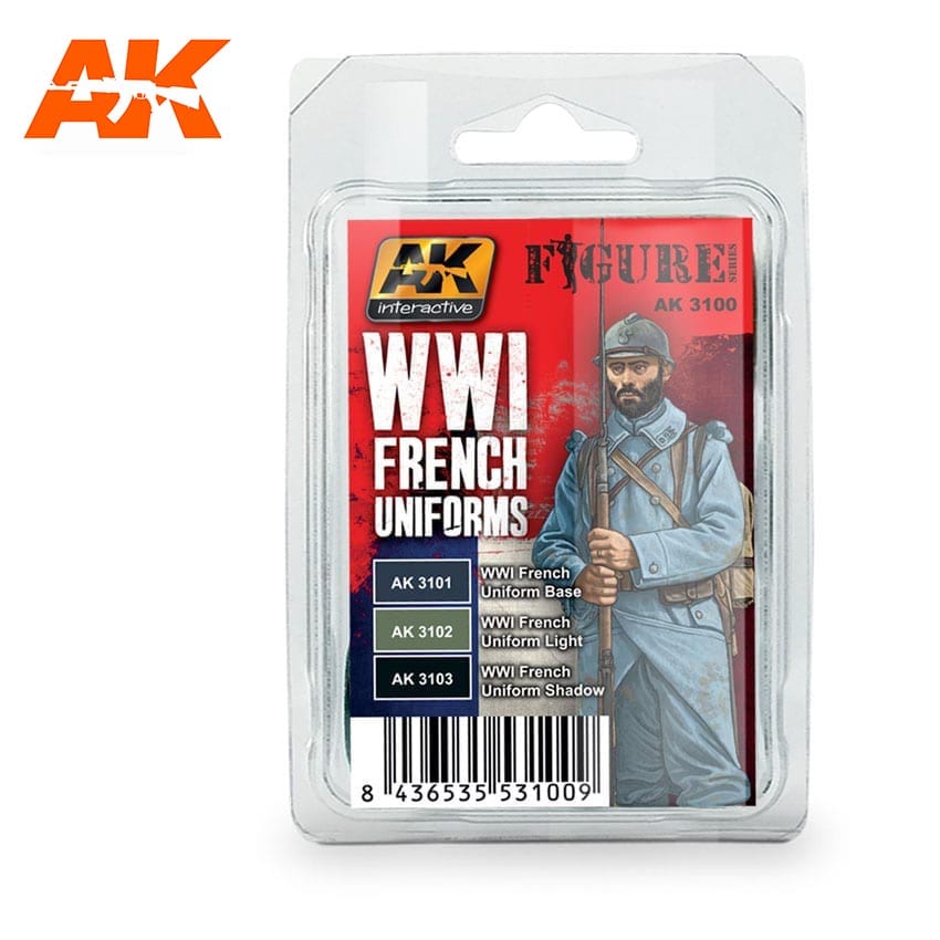 AK Interactive Paint Sets, Figure Series - Hobby Sense