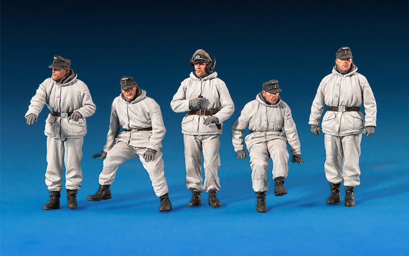1/35 German Tank Crew (Winter Uniforms). Special Edition - Hobby Sense