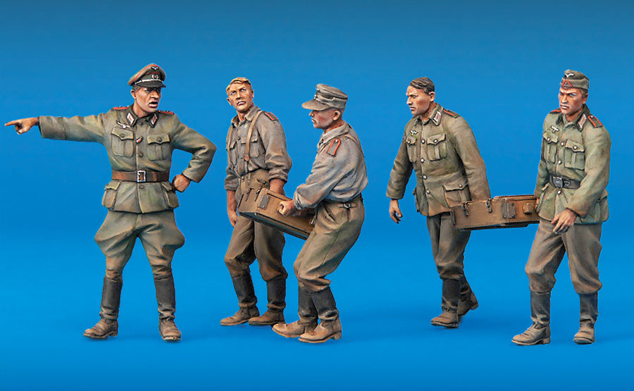 1/35 German Artillery Crew. Special Edition - Hobby Sense