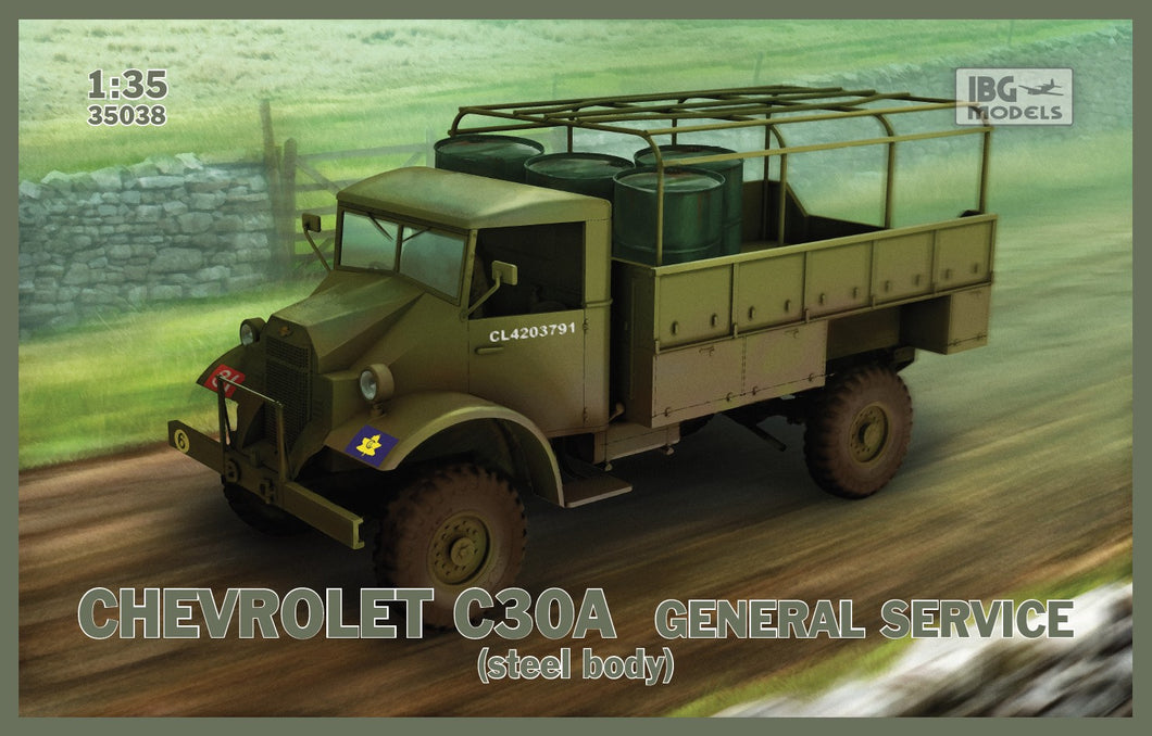 Chevrolet C30A General service (steel body) - Hobby Sense