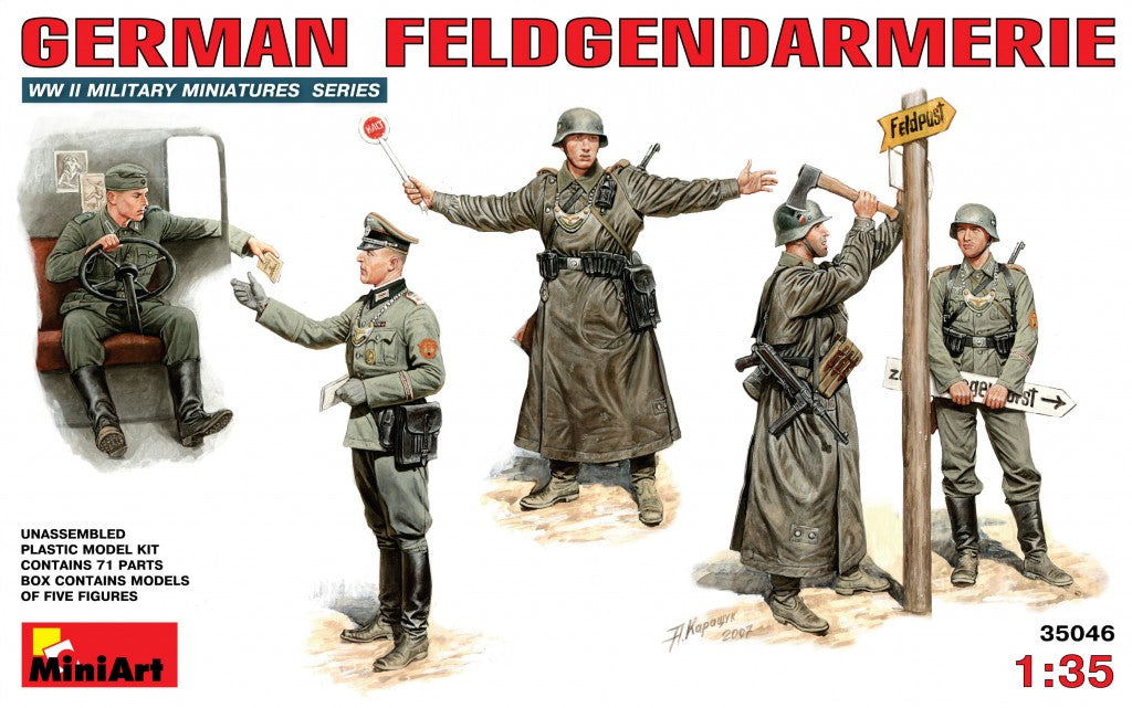 1/35 German Feldgendarmerie - Hobby Sense