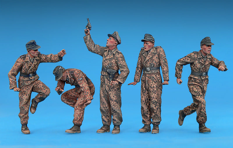 1/35 German Tank Crew (France 1944). Special Edition - Hobby Sense