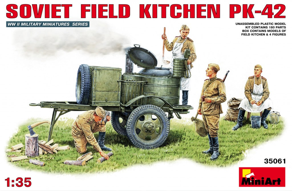 1/35 Soviet Field Kitchen KP-42 - Hobby Sense