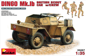 1/35 British Scout Car Dingo MK. 1b w/crew - Hobby Sense