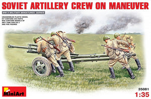 1/35 Soviet Artillery Crew on Maneuver - Hobby Sense