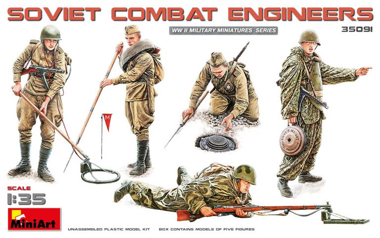 1/35 Soviet Combat Engineers - Hobby Sense