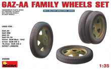 1/35 Gaz AA Family Wheels Set - Hobby Sense