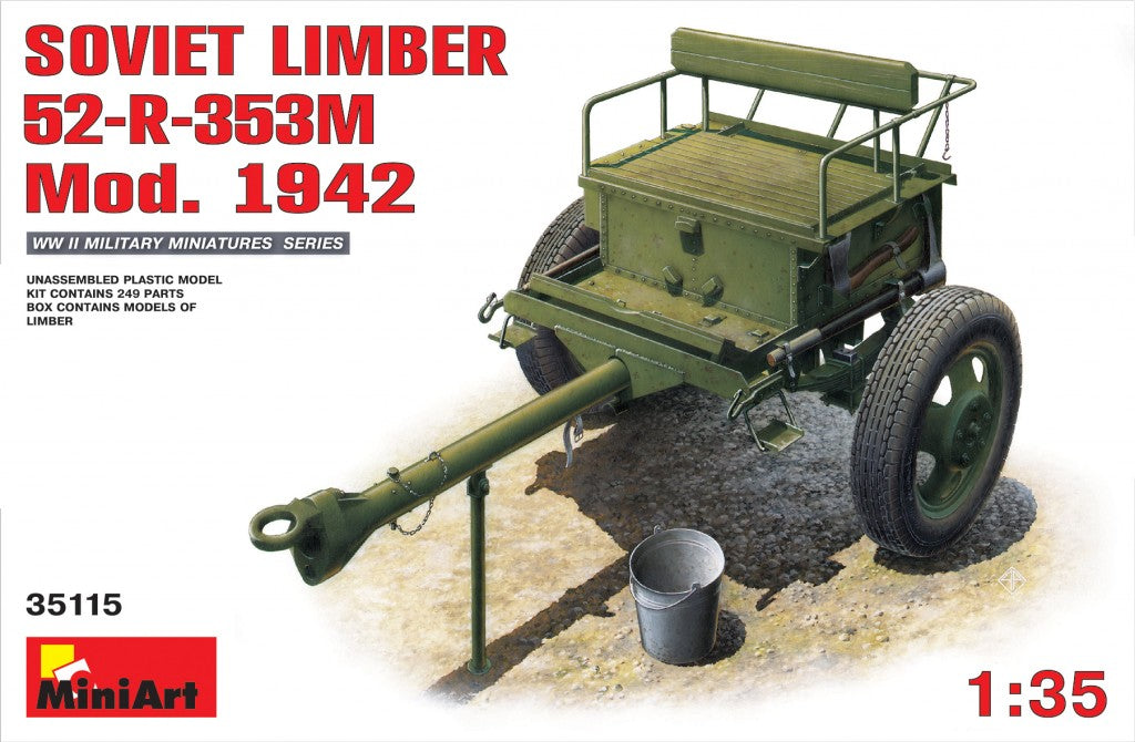 1/35 Soviet Limber 52-R-353M Mod.1942 - Hobby Sense