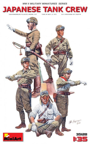 1/35 Japanese Tank Crew - Hobby Sense