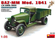 1/35 GAZ-MM Mod.1941 1.5t Cargo Truck - Hobby Sense
