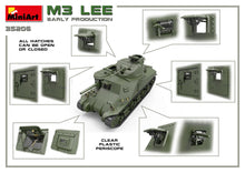 1/35 M3 Lee Early Production, Interior Kit, Canadian Markings Included - Hobby Sense