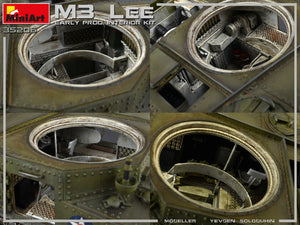 1/35 M3 Lee Early Production, Interior Kit, Canadian Markings Included - Hobby Sense