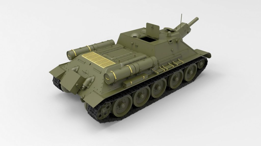 1/35 SU122 (Last Production) Interior Kit - Hobby Sense