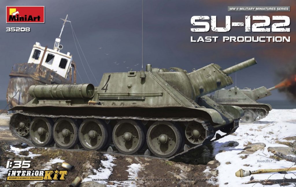 1/35 SU122 (Last Production) Interior Kit - Hobby Sense