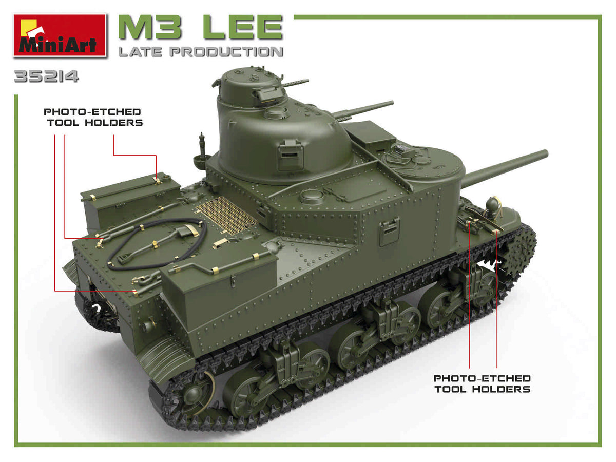 1/35 M3 Lee Late Production - Hobby Sense