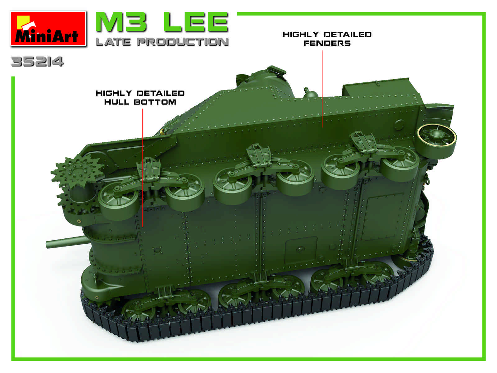 1/35 M3 Lee Late Production - Hobby Sense