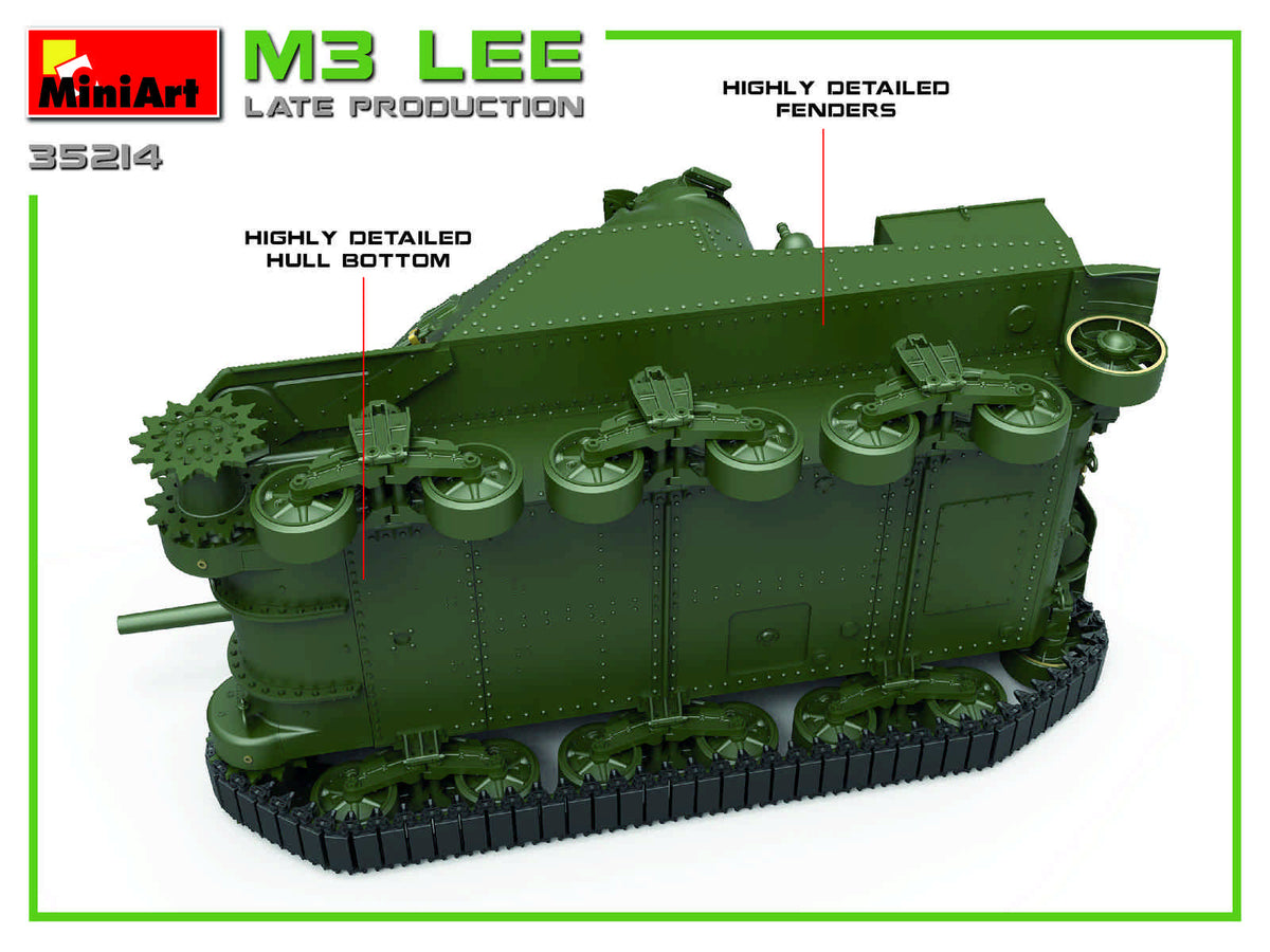 1/35 M3 Lee Late Production - Hobby Sense