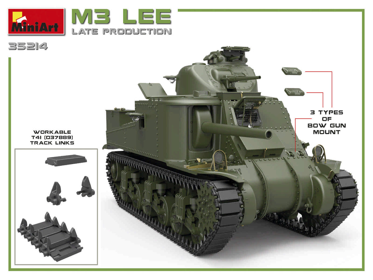 1/35 M3 Lee Late Production - Hobby Sense