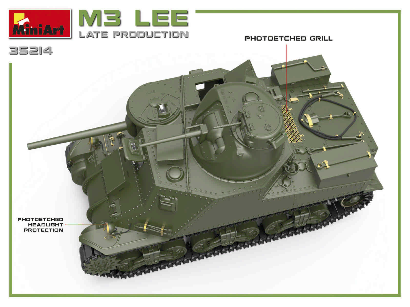 1/35 M3 Lee Late Production - Hobby Sense
