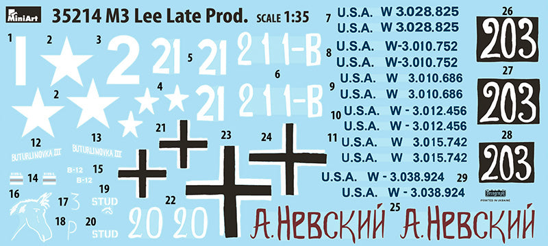 1/35 M3 Lee Late Production - Hobby Sense
