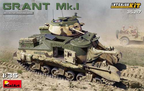 1/35 Grant Mk.I, Interior Kit - Hobby Sense