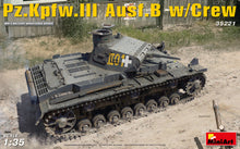 1/35 Pz.Kpfw.3 Ausf.B Panzer Tank w/Crew - Hobby Sense