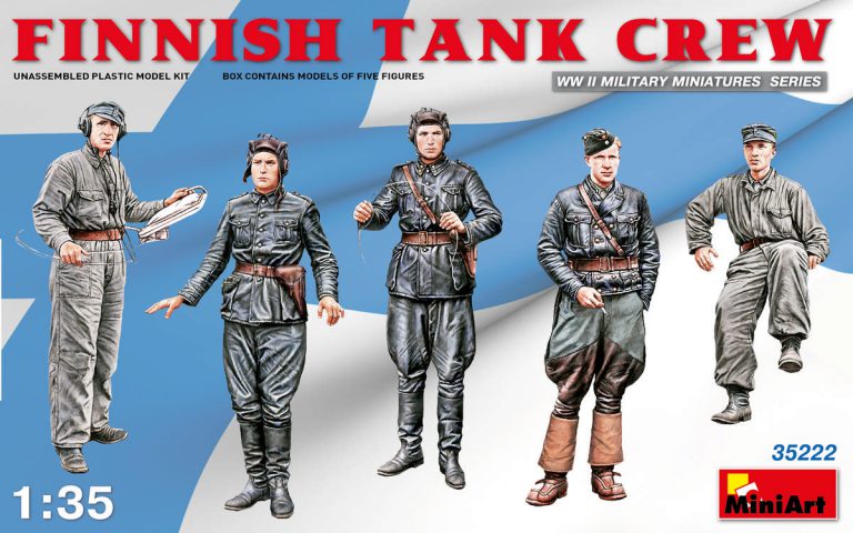 1/35 Finnish Tank Crew - Hobby Sense