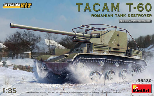 1/35 Tacam T60 Romanian Tank Destroyer, Interior Kit - Hobby Sense