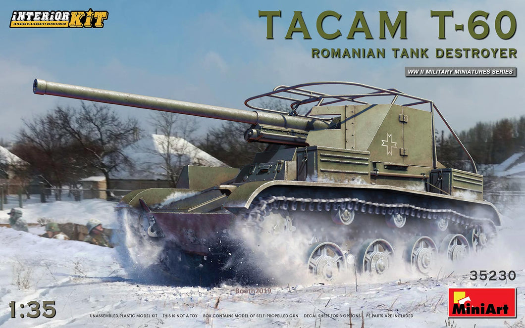 1/35 Tacam T60 Romanian Tank Destroyer, Interior Kit - Hobby Sense