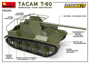 1/35 Tacam T60 Romanian Tank Destroyer, Interior Kit - Hobby Sense