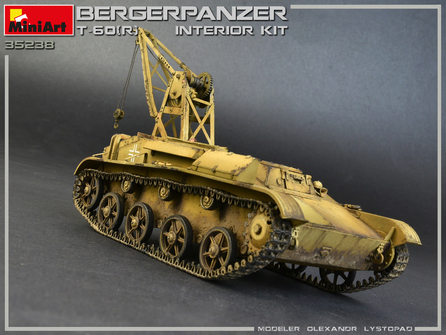 1/35 Bergepanzer T-60, Interior kit - Hobby Sense