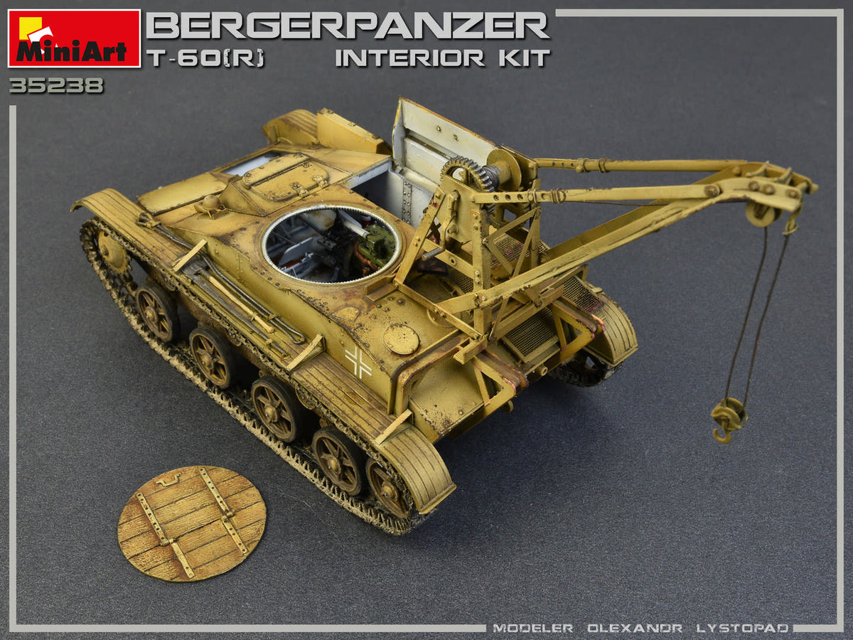 1/35 Bergepanzer T-60, Interior kit - Hobby Sense