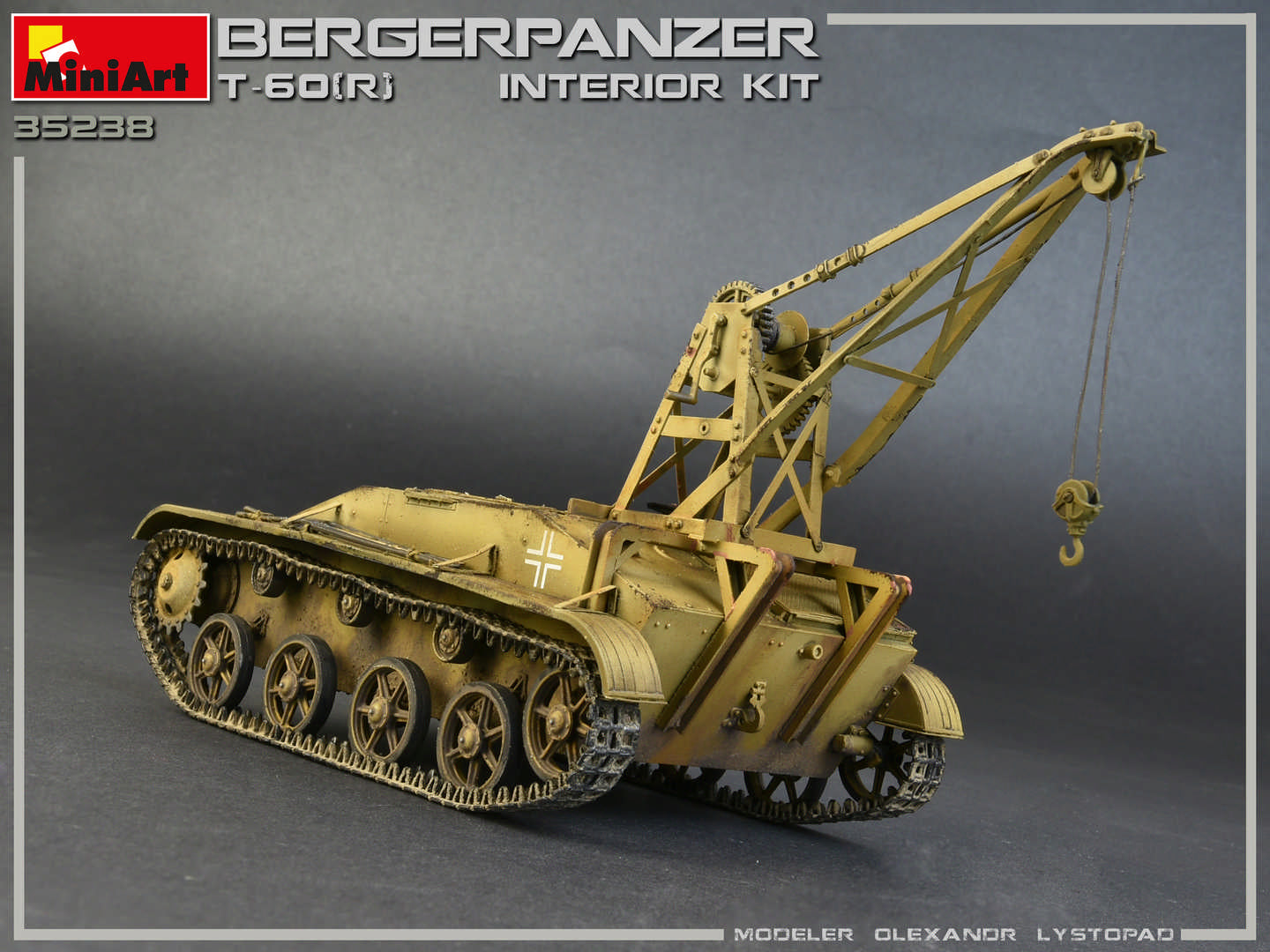 1/35 Bergepanzer T-60, Interior kit - Hobby Sense