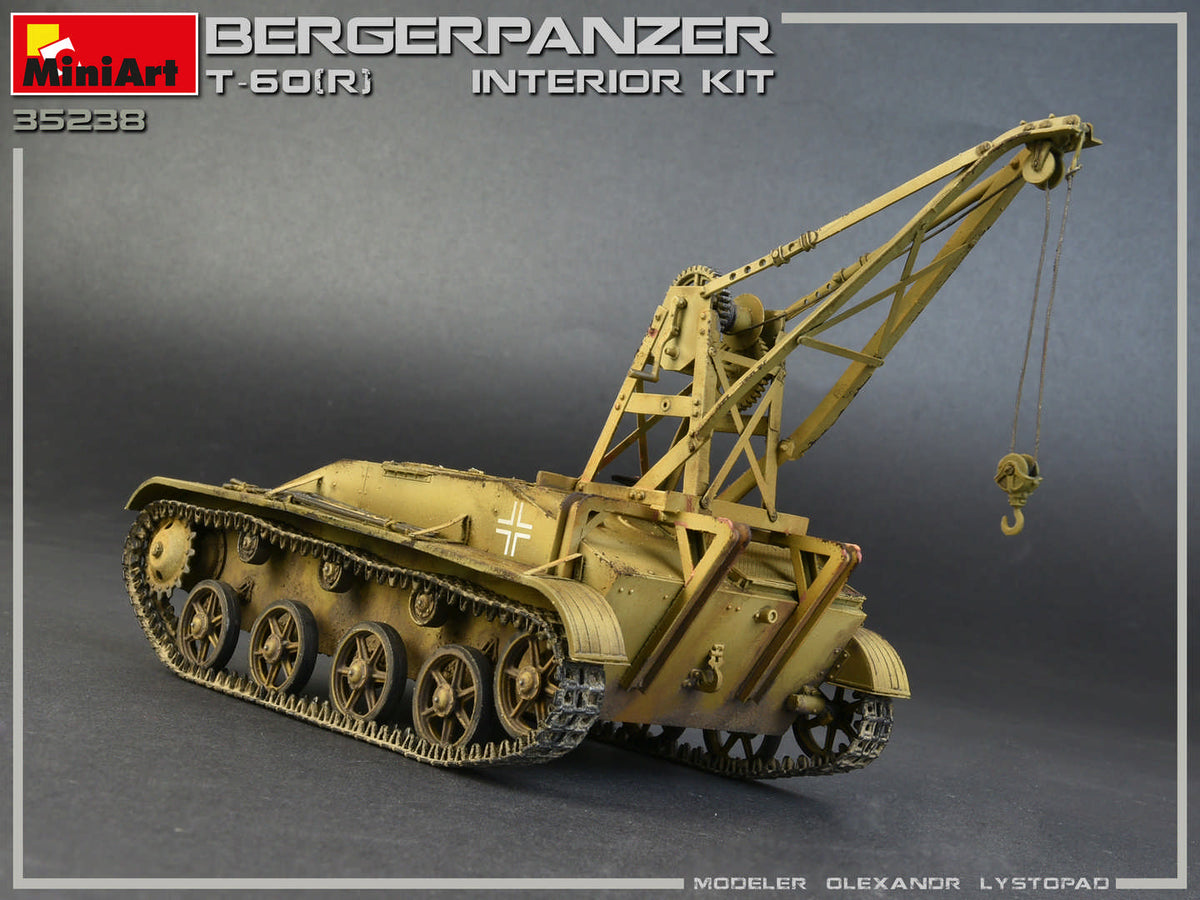 1/35 Bergepanzer T-60, Interior kit - Hobby Sense