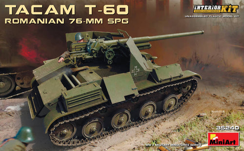 1/35 Tacam T-60 Romanian 76-mm SPG, interior kit - Hobby Sense