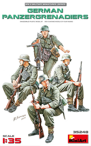 1/35 German Panzergrenadiers - Hobby Sense