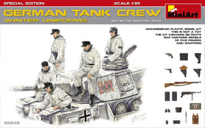 1/35 German Tank Crew (Winter Uniforms). Special Edition - Hobby Sense