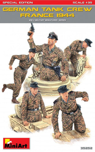 1/35 German Tank Crew (France 1944). Special Edition - Hobby Sense