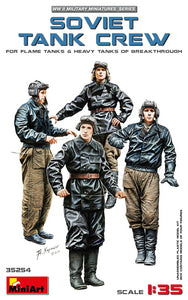 1/35 Soviet Tank Crew (for Flame Tanks & Heavy Tanks of Breakthrough) - Hobby Sense