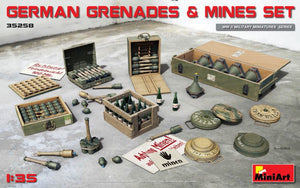 1/35 German Grenades & Mines Set - Hobby Sense