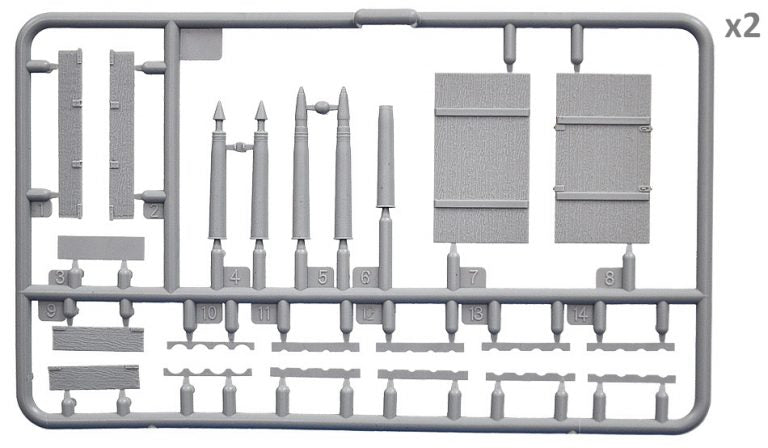 1/35 Soviet Ammo Boxes w/Shells - Hobby Sense