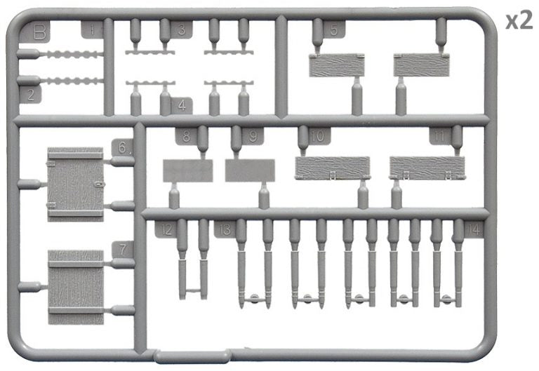 1/35 Soviet Ammo Boxes w/Shells - Hobby Sense