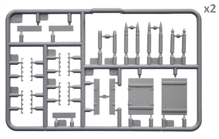 1/35 Soviet Ammo Boxes w/Shells - Hobby Sense