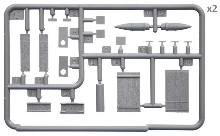 1/35 Soviet Ammo Boxes w/Shells - Hobby Sense