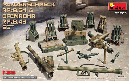 1/35 Panzerschreck RPzB.54 & Ofenrohr RPzB.43 Set - Hobby Sense