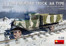 1/35 1,5 Ton Railroad Truck AA Type - Hobby Sense