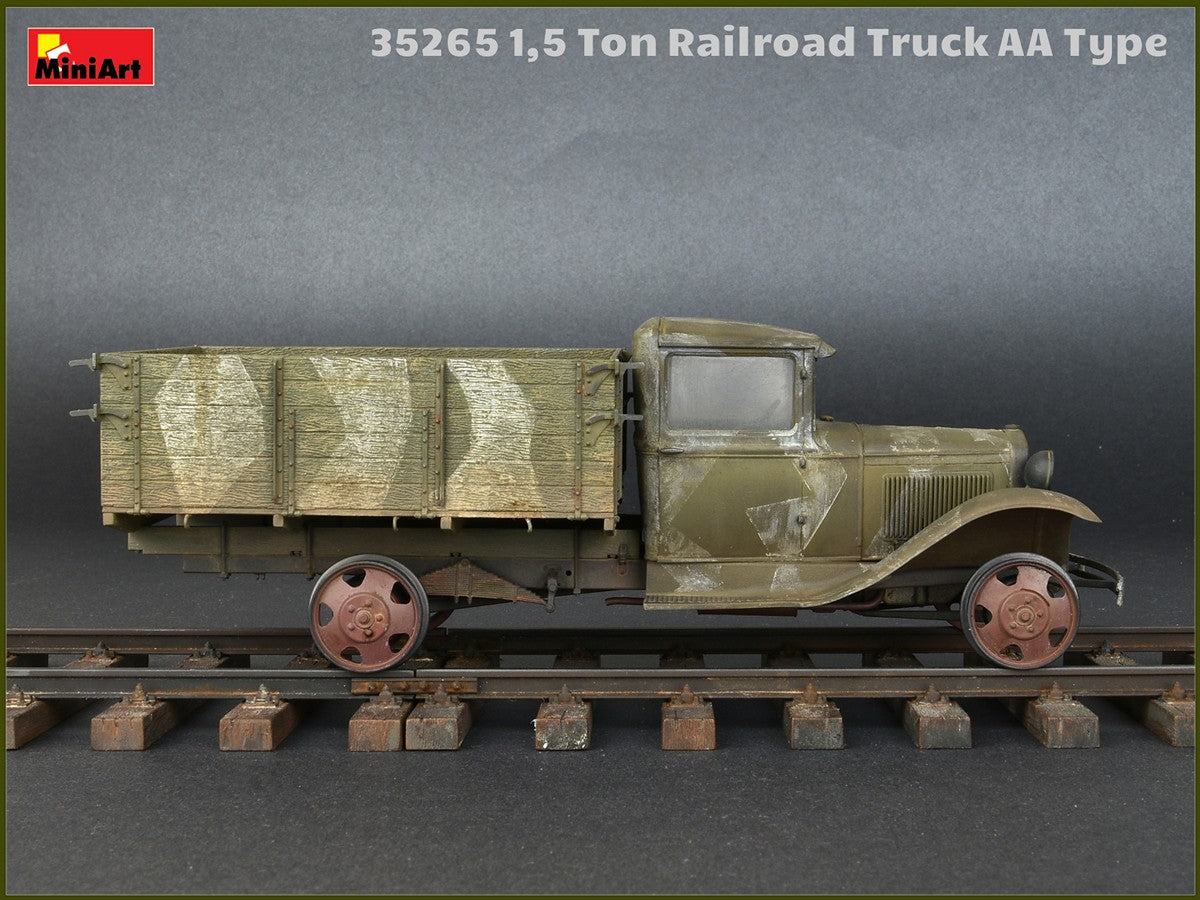1/35 1,5 Ton Railroad Truck AA Type - Hobby Sense